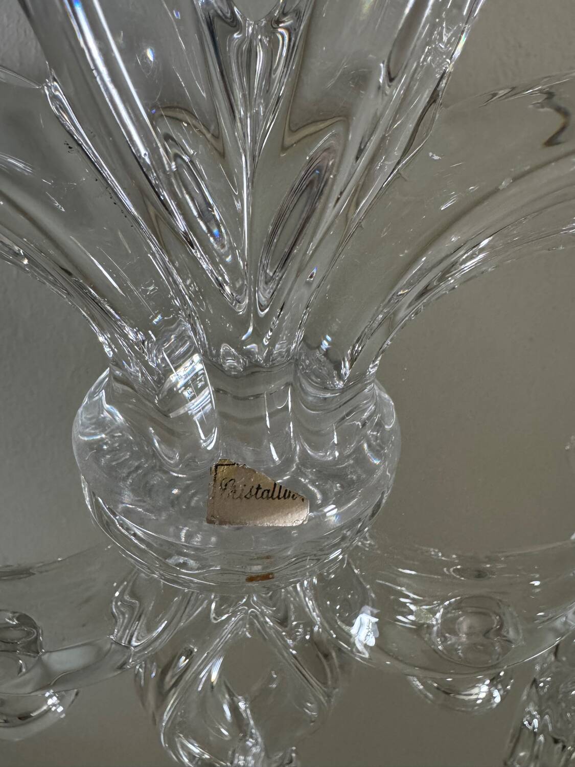 Chandeliers cristal Vannes années 60