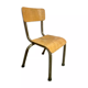 Chaise écolier vintage pour enfant