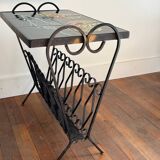 Vallauris side table / magazine rack