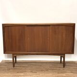 High Danish teak sideboard P. Hansen