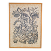 Wil Willerijn, Blackthorn, Etching on Handmade Paper, 1966