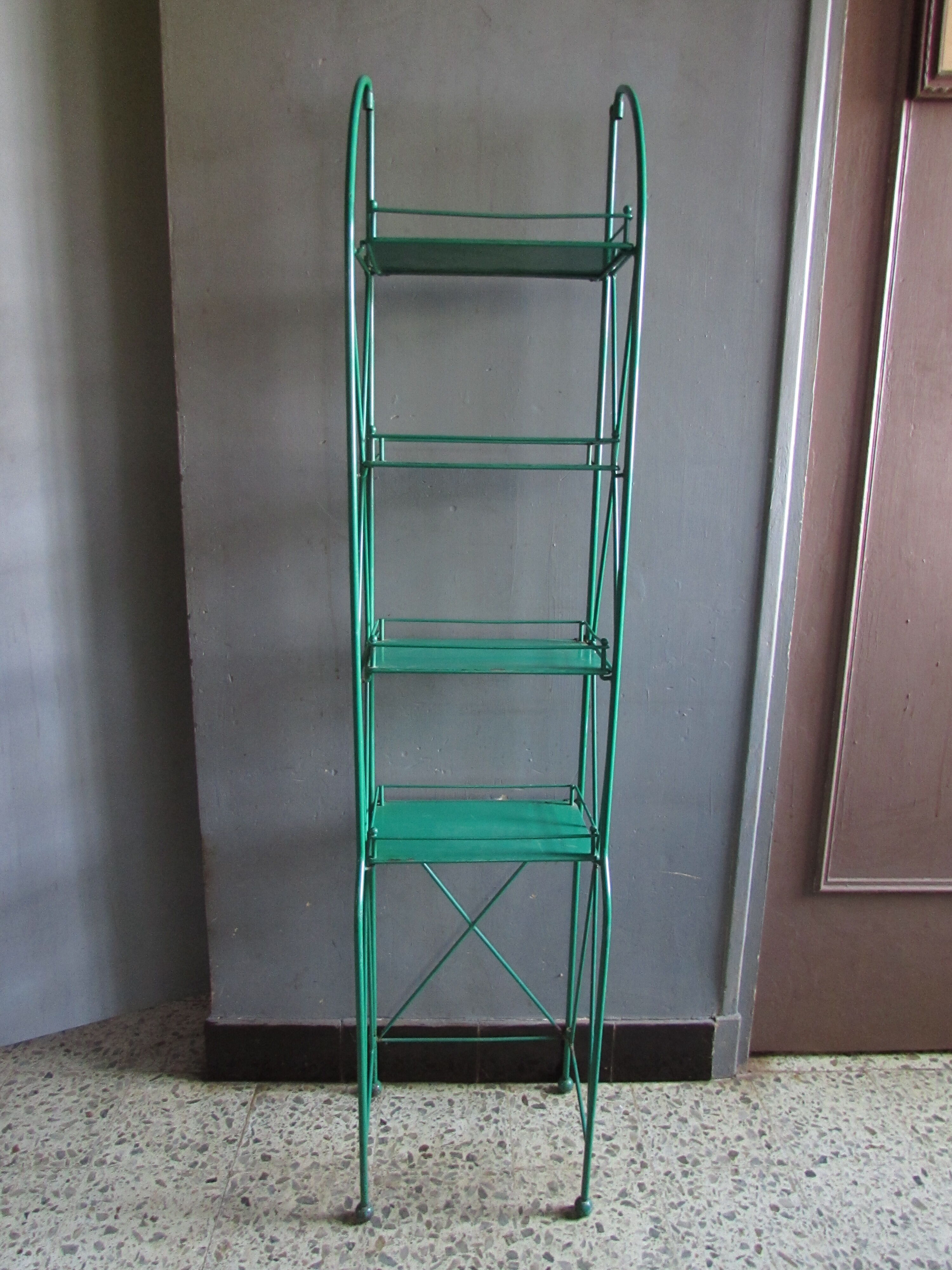 50's Eiffel Tower folding bakery shelf
