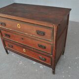 Dresser of epoch Louis XVI Walnut