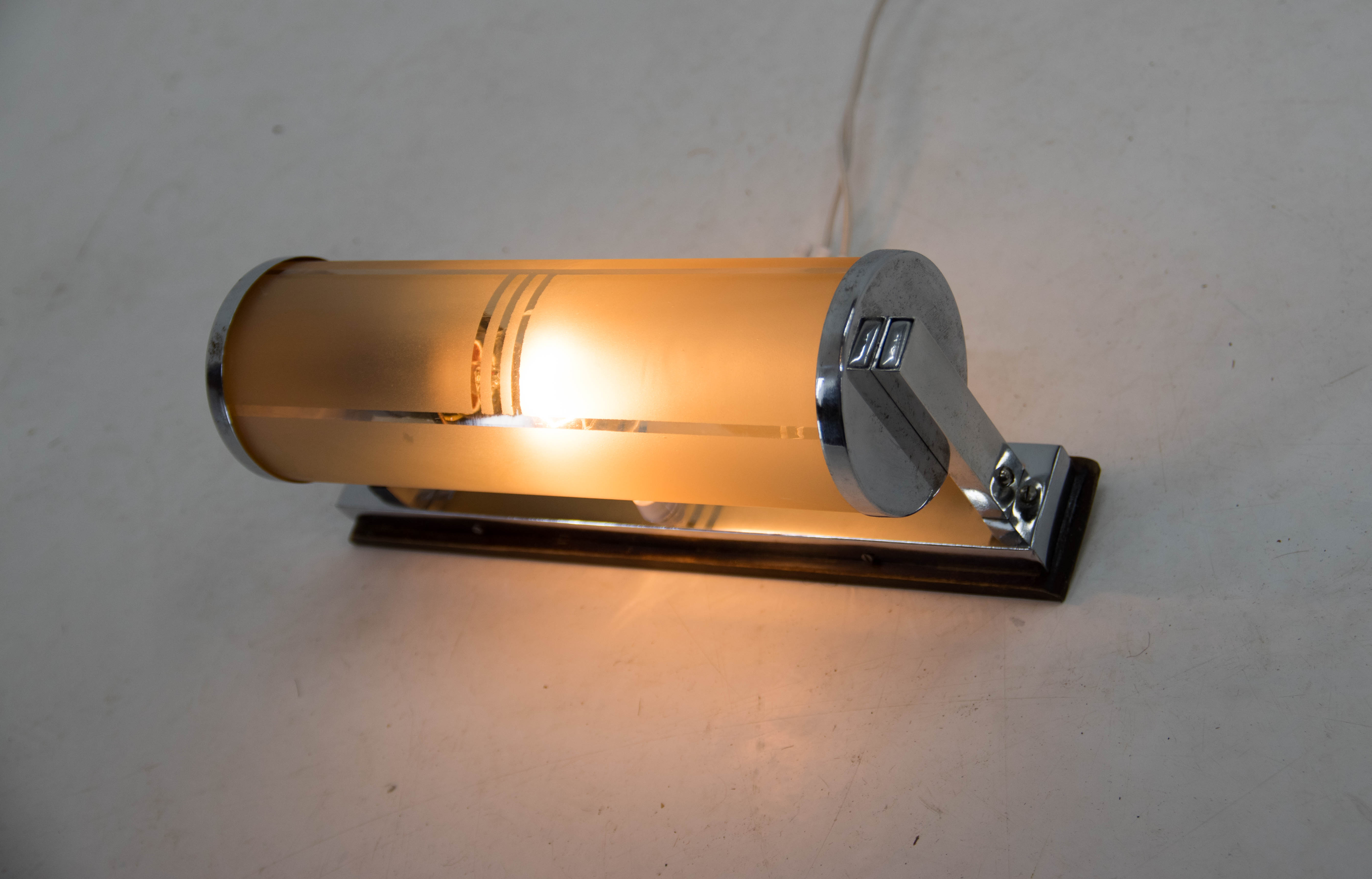 Art Deco Wall Lamp, 1930s