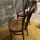 Duo of chairs bistrot Thonet early XXth