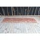 1970's Vintage Turkish Hand-Knotted Hallway Kitchen Runner Rug 84x296