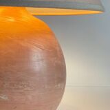 Vintage handmade terracotta lamp