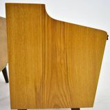 1960s pair of midcentury bedside tables by Mojmir Požár, Czechoslovakia