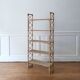 vintage rattan shelf