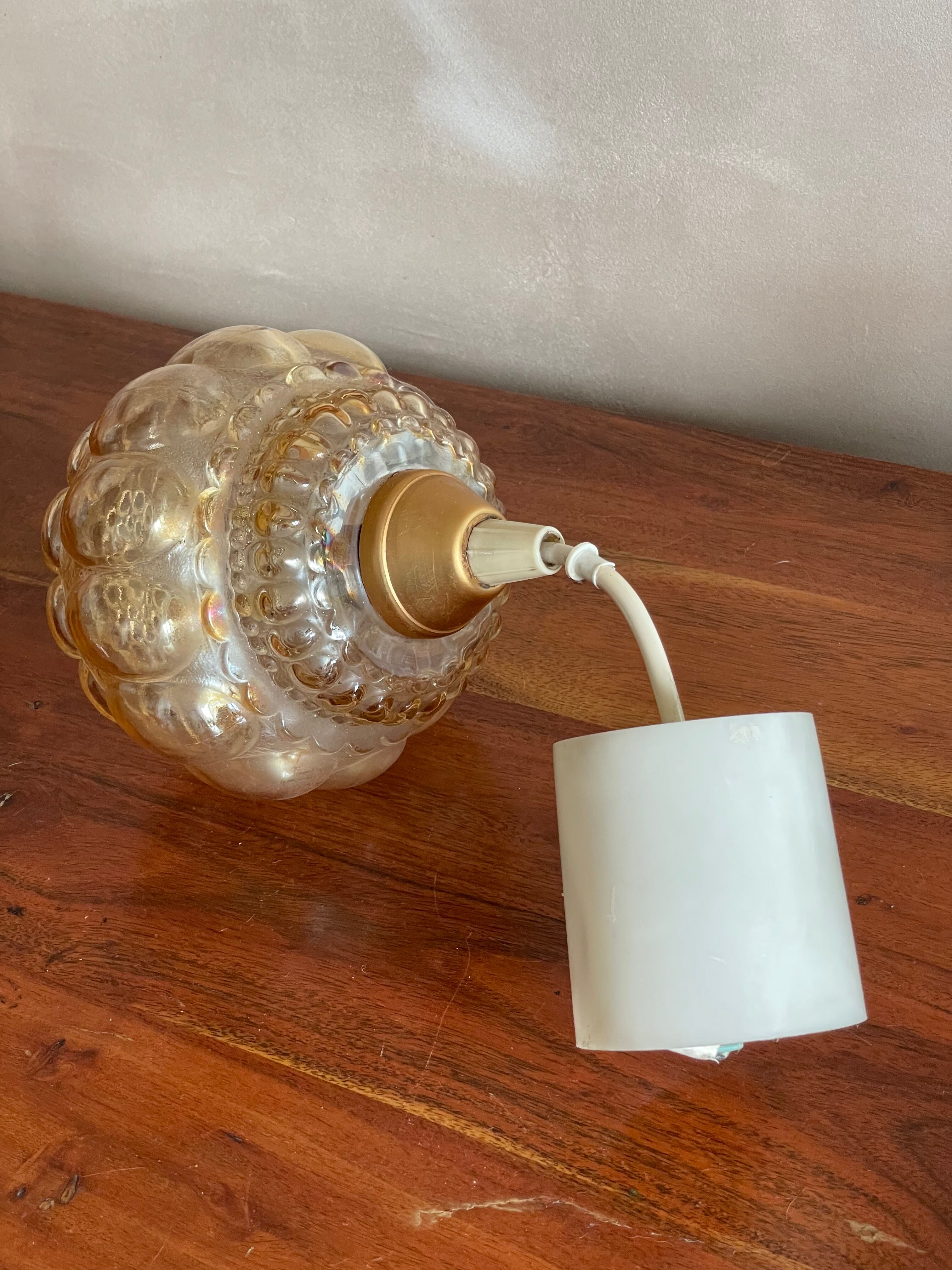 Glass ball lampshade