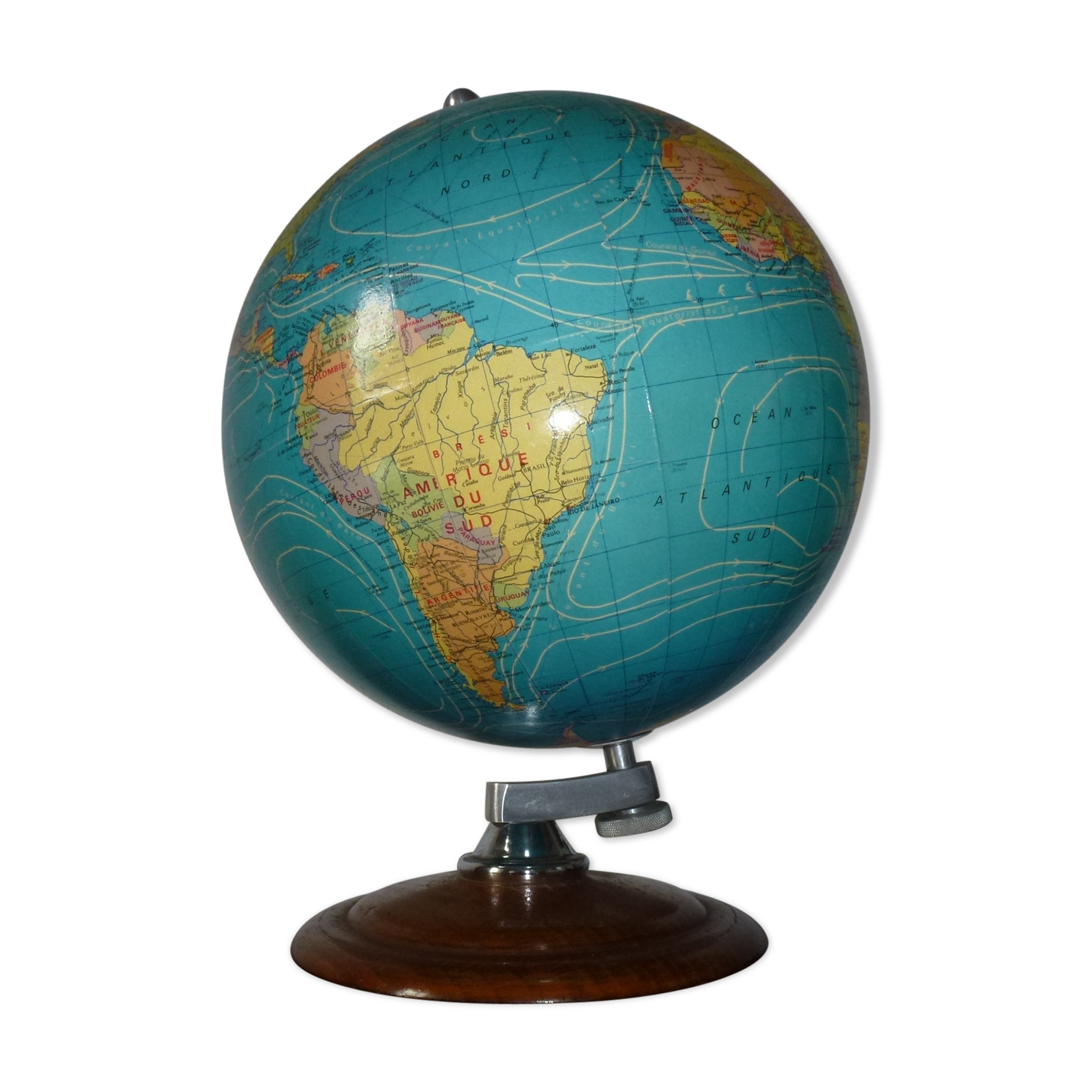 Globe World Map Taride 1978