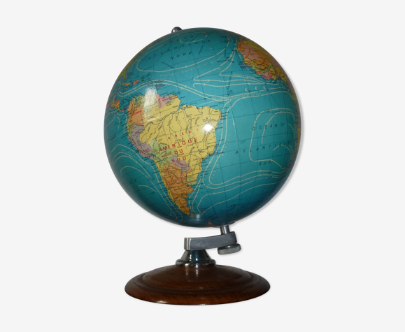Globe terrestre mappemonde Taride 1978