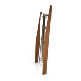 Cherry Veneer Entryway Coat Rack with Mirror, Italy