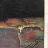 Oil on canvas: The Cherry Boy