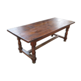 Solid oak farmhouse table