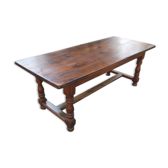 Table de ferme chêne massif