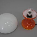 All Glass Table Lamp by Valasske Mezirici, 1970s