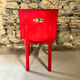 3 chaises 4870 par Anna Castelli Ferrieri pour Kartell