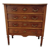 Commode ancienne marquetée style Louis XVI