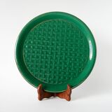 Slush pie dish, woven bamboo model, 1960