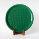 Slush pie dish, woven bamboo model, 1960