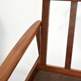 Pair of Danish teak armchairs