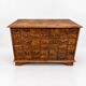 Cabinet de tiroirs de pharmacie apothicaire vintage