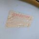 Vintage oval camping folding table