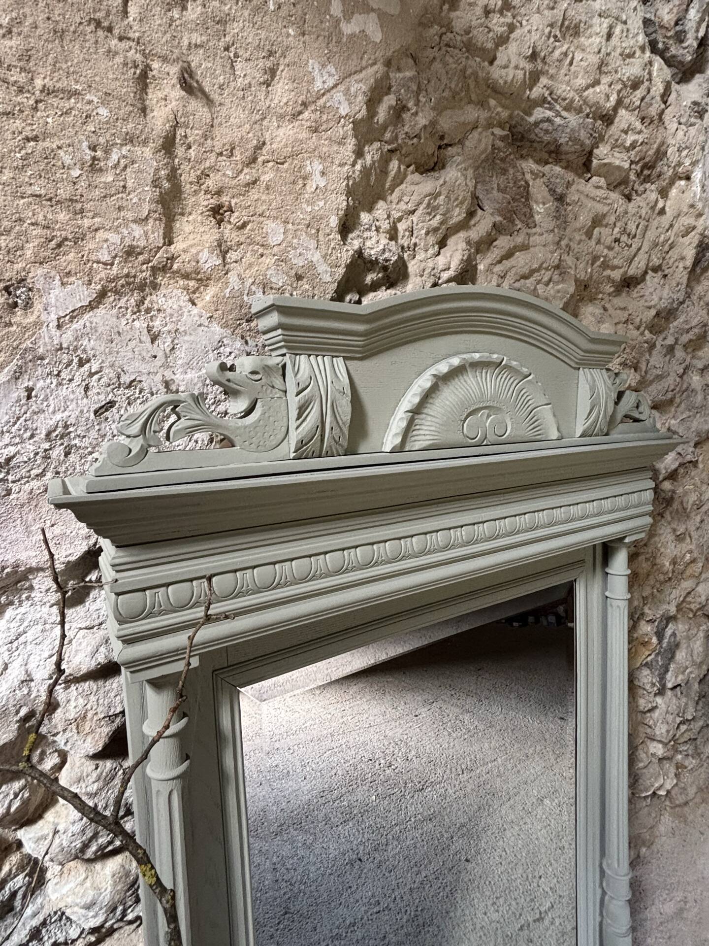 Napoleon III style mirror