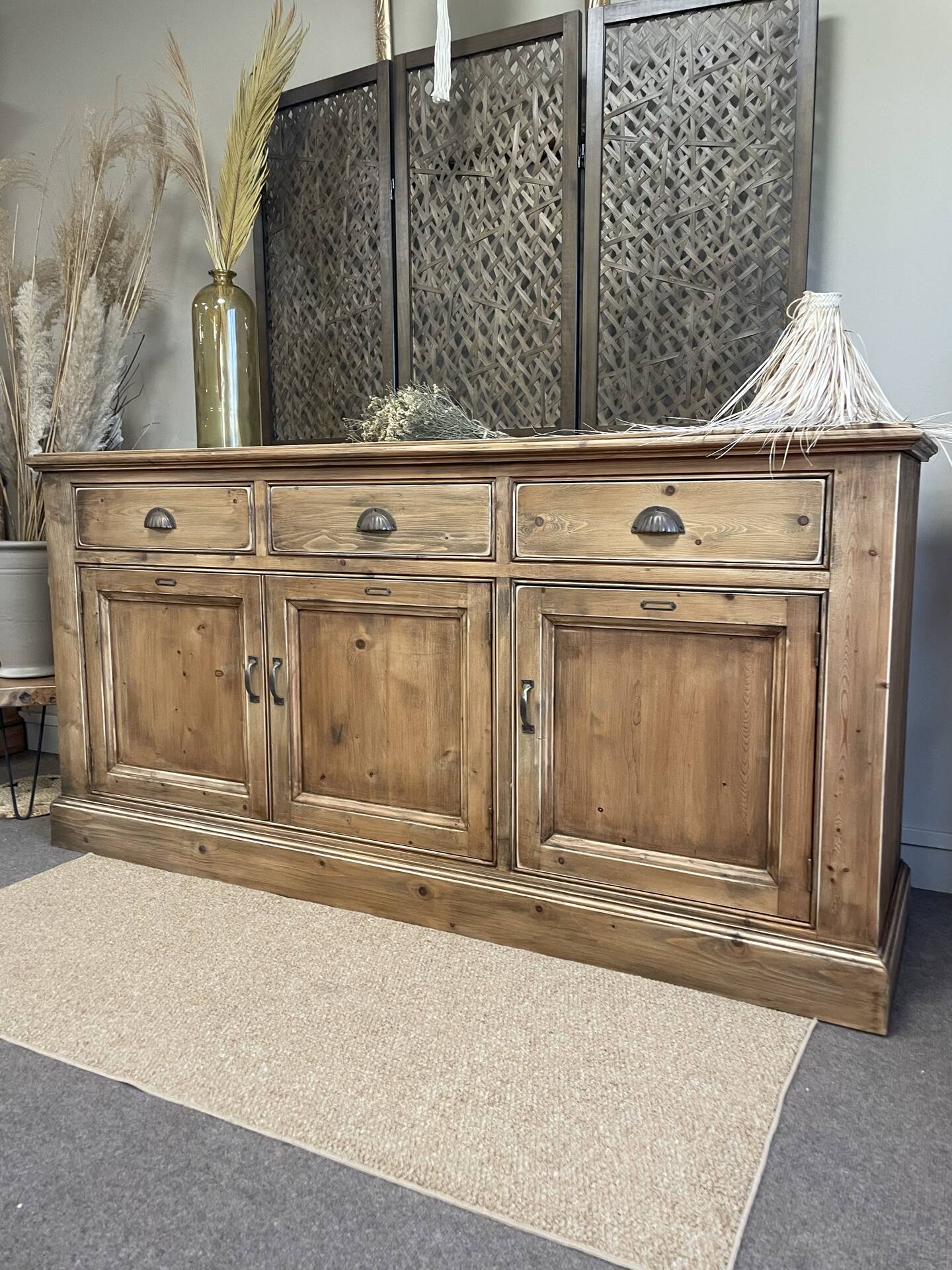 Wooden sideboard
