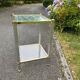 Vintage pedestal table or end table, 70s