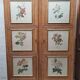 Vintage 1960s split bamboo and rattan wardrobe