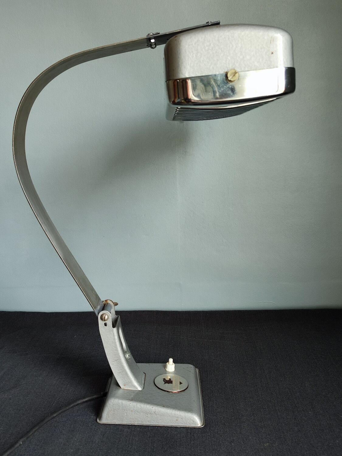Thermor industrial style table lamp