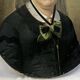Oil painting on canvas XIX portrait Chevalier d'Eon