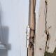 Antique wall cupboard door circa 1900 228x60.5 cm