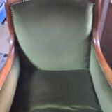 Pair of bergère armchairs