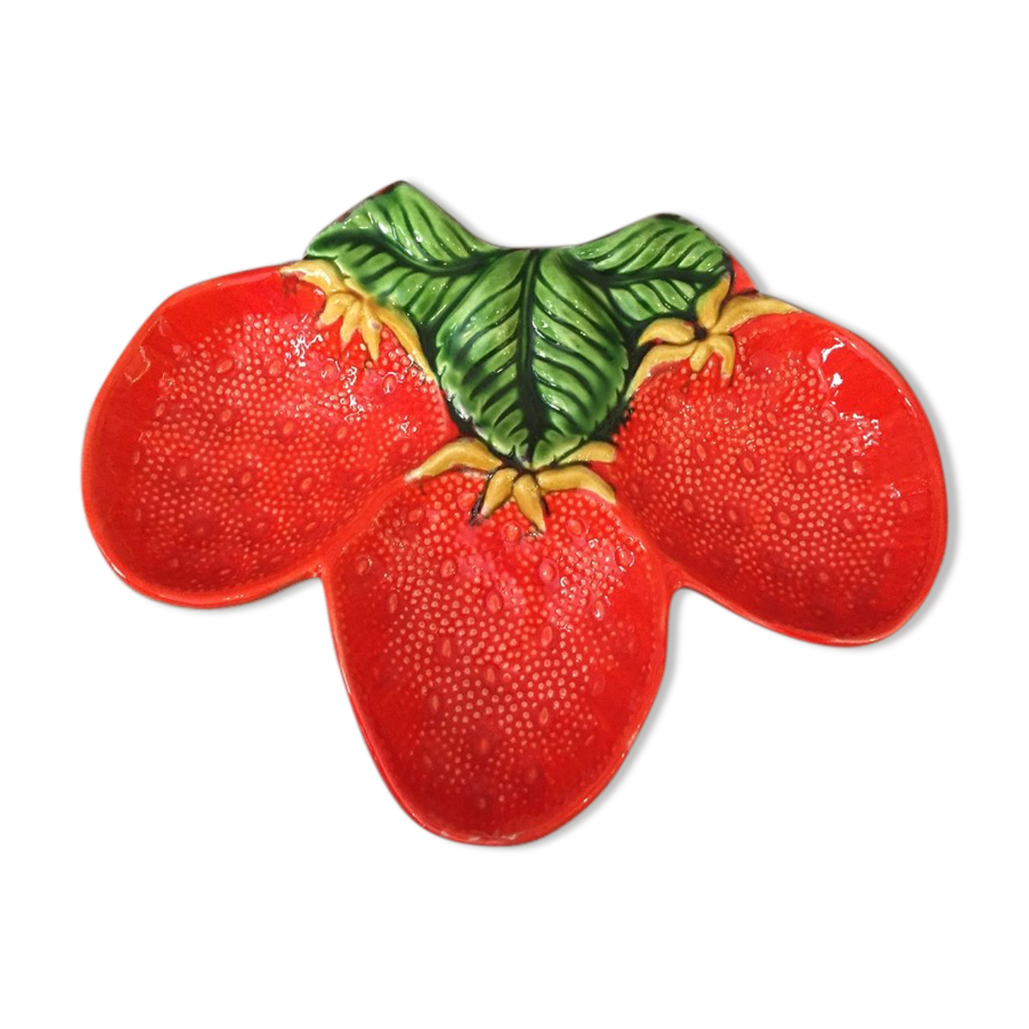 Vintage strawberry-shaped beggar or servant