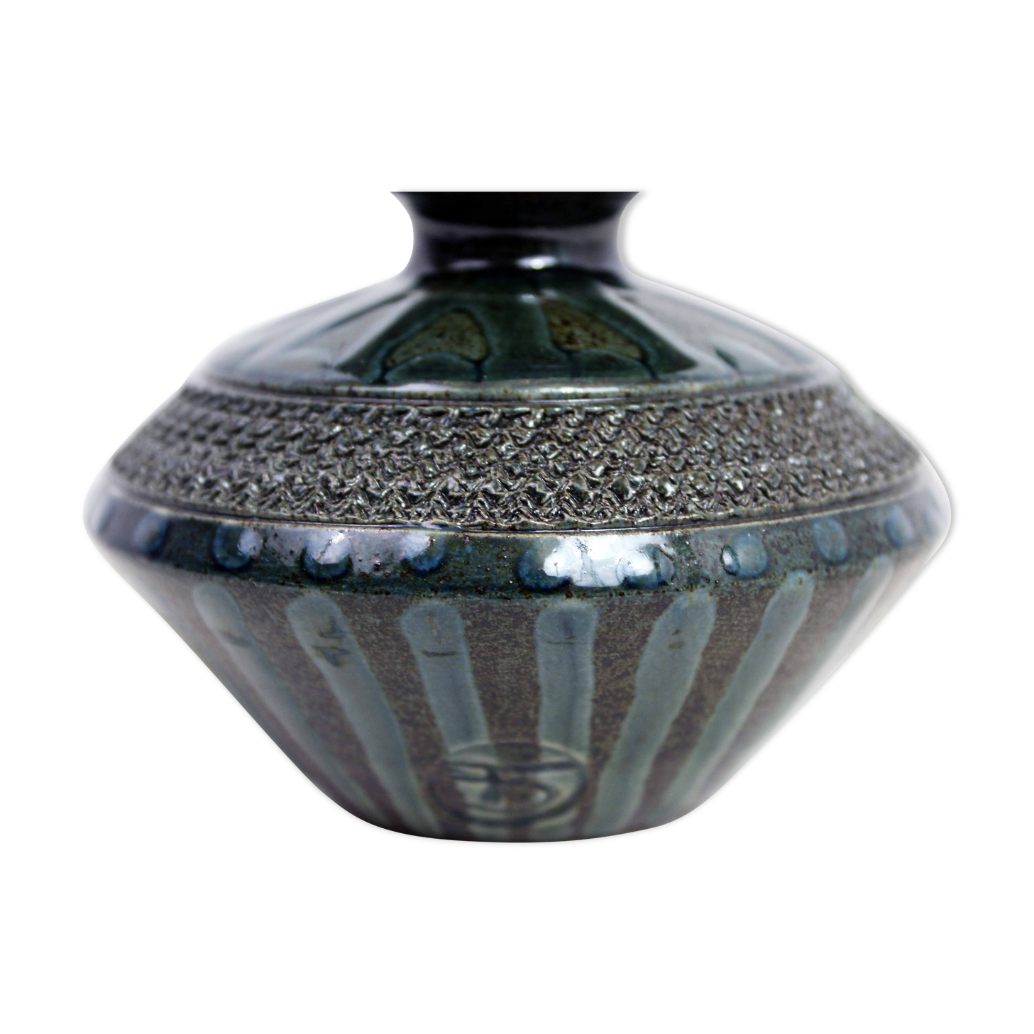 Small Art Deco vase in Alsace sandstone