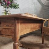 Old and large coffee table