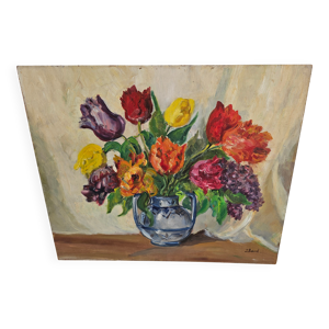 Tableau Huile sur Isorel