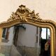 Large mirror 150 x 85 CM former gilding sheet d gold napoleon III