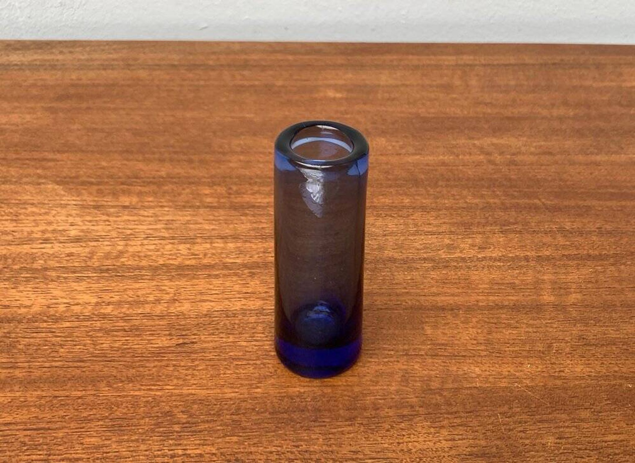Glass vase from the Danish Labrador series by Per Lütken for Holmegaard, 1950s.