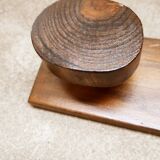 Wooden coat rack