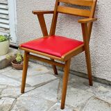 1950 Desk Chair with Compass Legs