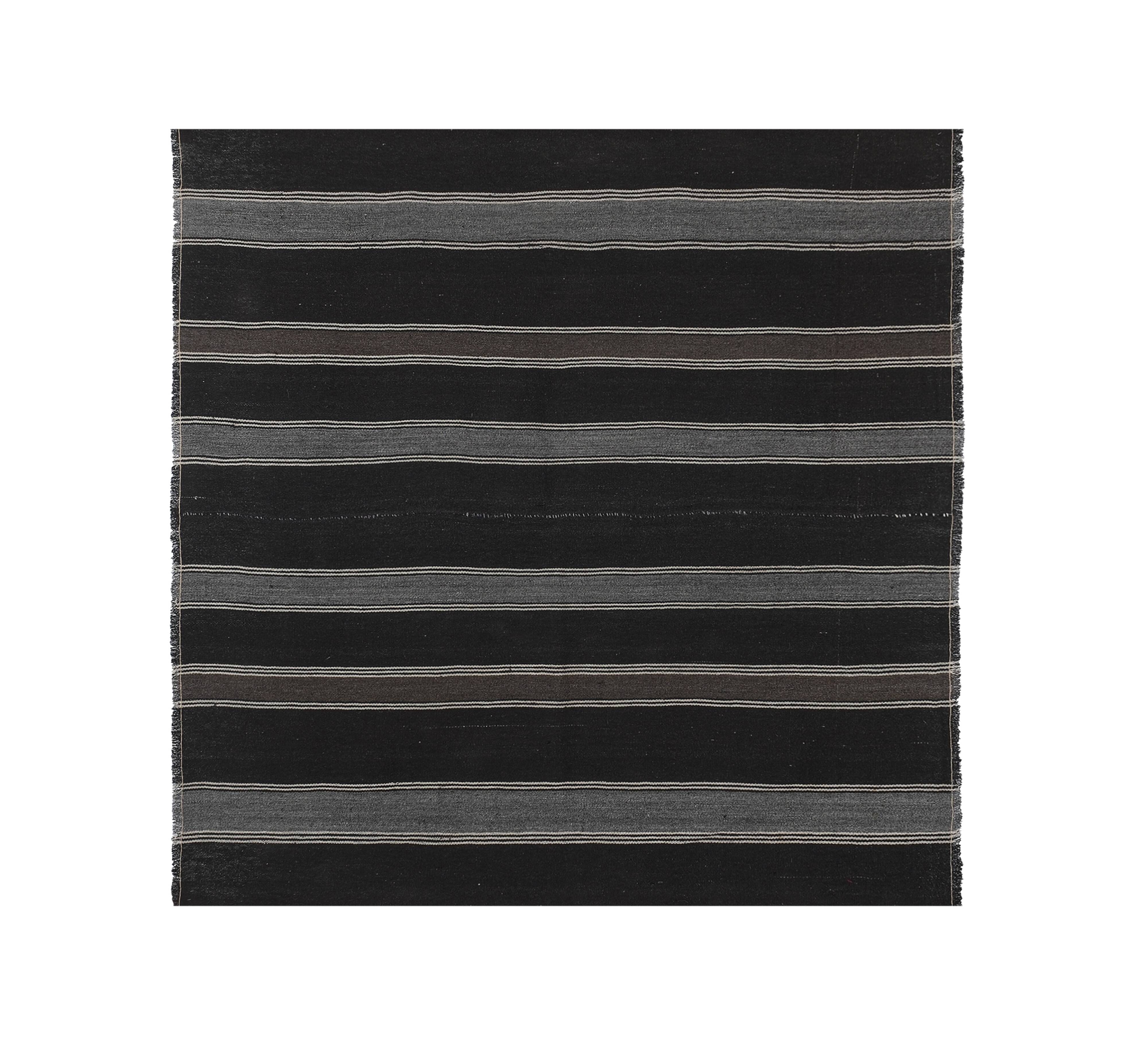 Vintage Turkish Oushak Handwoven Rug 203x210 cm