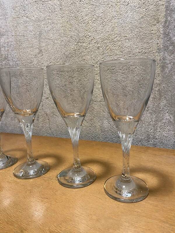 Vintage wine glasses