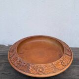 Carved wooden pocket emptier