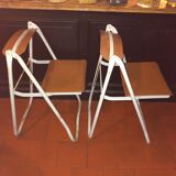 Pair of Chairs Bienaise Nelson brothers circa 1920/1930