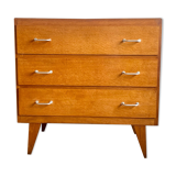 Commode vintage pieds compas