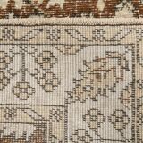 Tapis persan à motifs floraux beige et marron 147x264 cm SK 24773